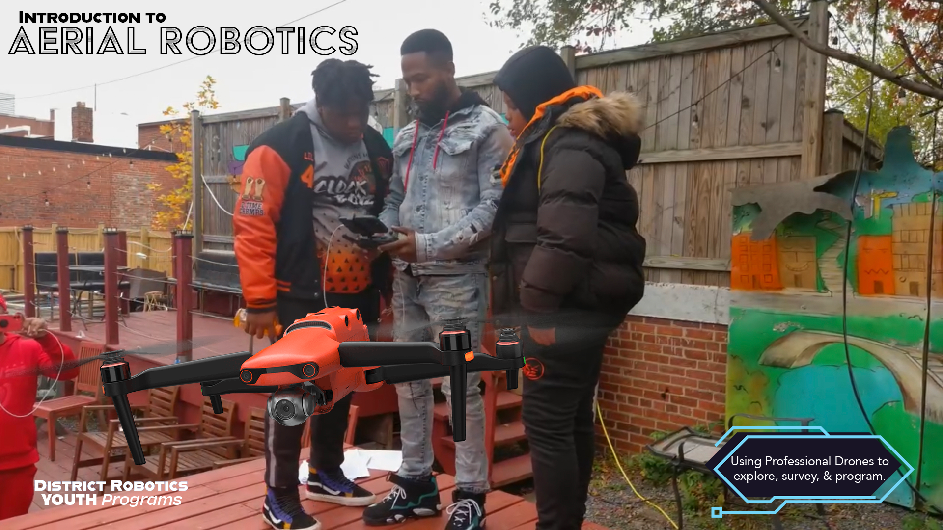 Introduction to Aerial Robotics - Students Learning Drone Programming